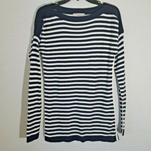 Gap Womens Blue White Sweater Small